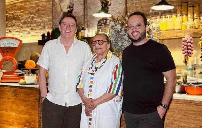 Ronaldo Jacobina, Licia Fabio e Paulo Neto