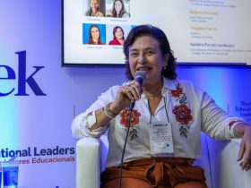 Vírginia Lucas, diretora do Colégio Anchieta no Educa Week